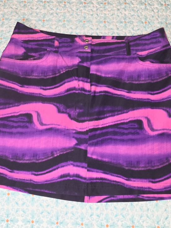 Slazenger Pants - Slazenger Hot Pink, Black & Purple Skort